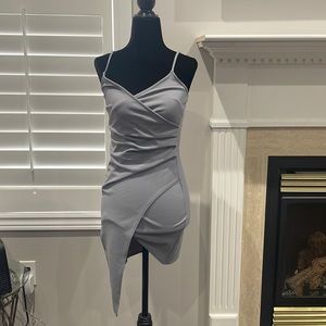 Gray Bodycon Dress